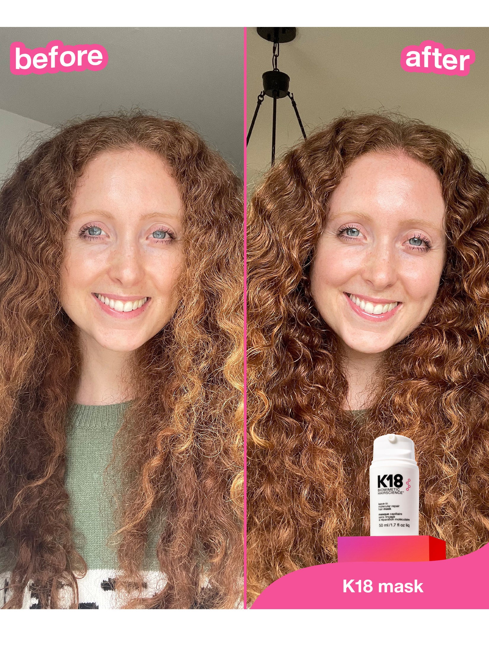 Full-Size Leave-In Molecular Repair Hair Mask 50mL - Image 3