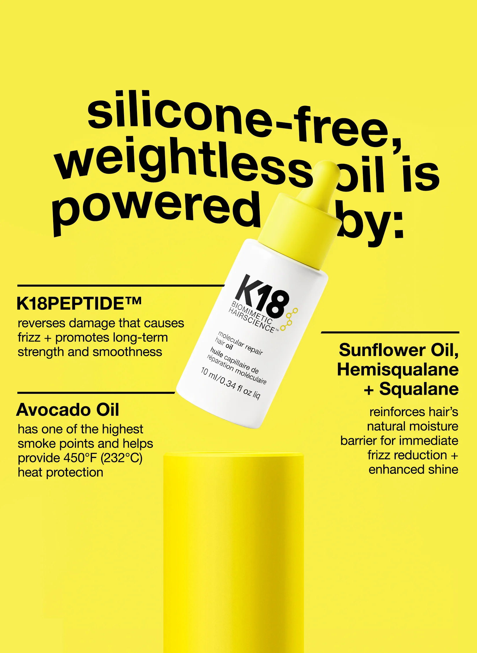 Mini molecular repair hair oil - Image 8